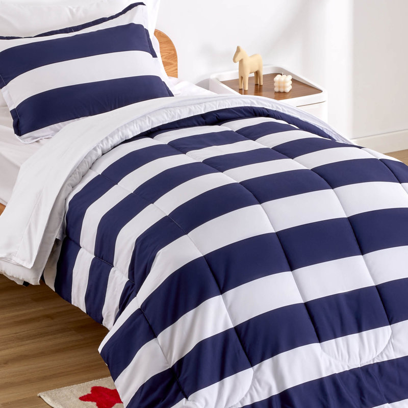 Viv + Rae Denelle Rugby Stripe Comforter Set & Reviews Wayfair
